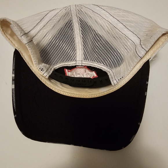 COPY - Krystal Restaurant Hat/Cap  Black/Red/White Adjustable Back - Picture 3 of 3